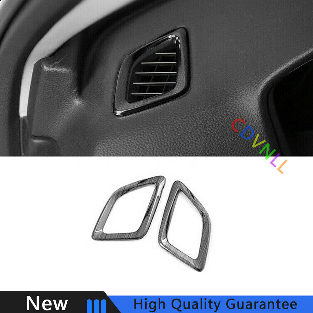 For Honda Accord 10th 18-22 Black Titanium Dashboard Upper Air Outlet Vent Trim