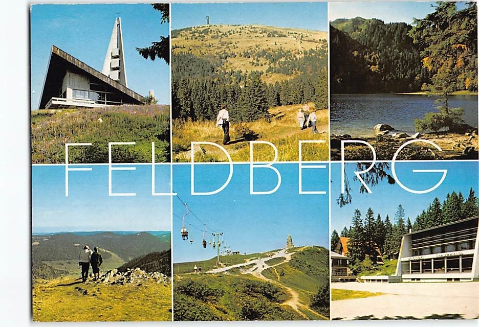 Postcard Feldberg Germany