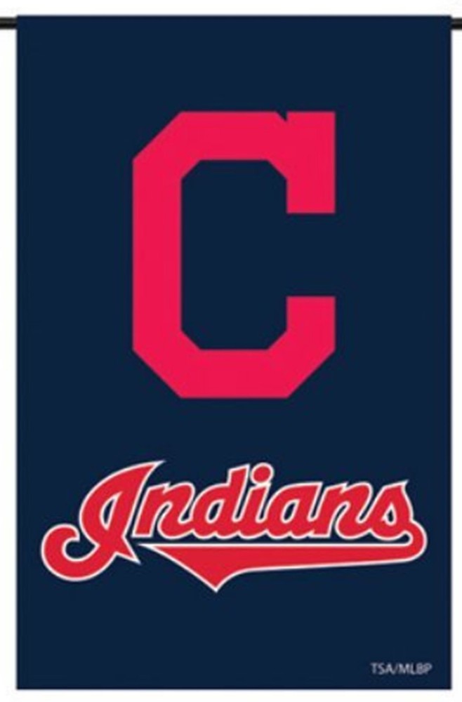 Cleveland Indians Guardians Premium Double Sided Garden Flag Banner,...