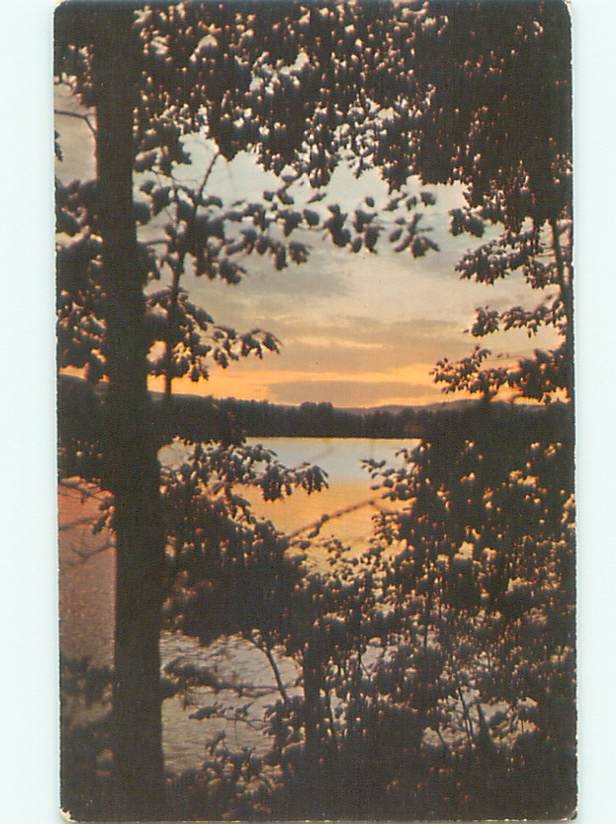 Pre-1980 LAKE SCENE Camden - Near Belfast & Rockport & Rockland Maine ME AE4236