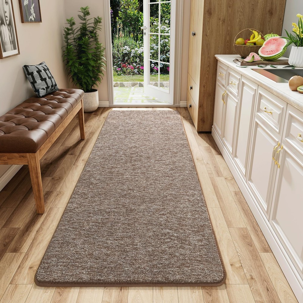 Washable 2x6 Runner Rug for Hallway, Long Runner Rugs wtih Soft Memory Foam f
