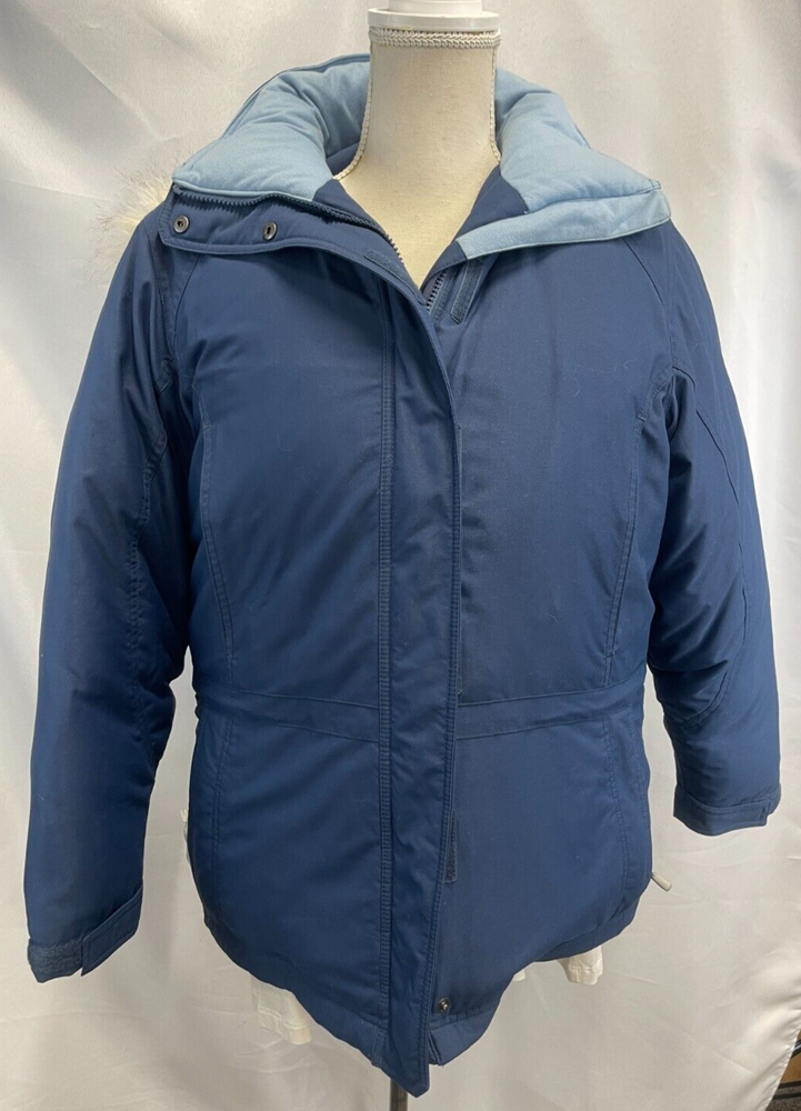 Women’s LL Bean Goose Down Winter Parka Jacket Size S