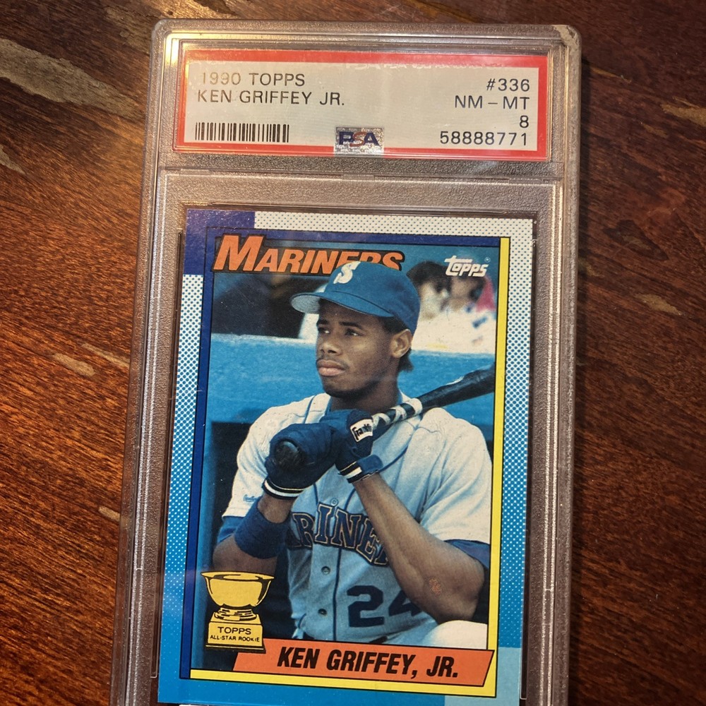 KEN GRIFFEY JR 1990 336#Bloody arm mistake error ￼