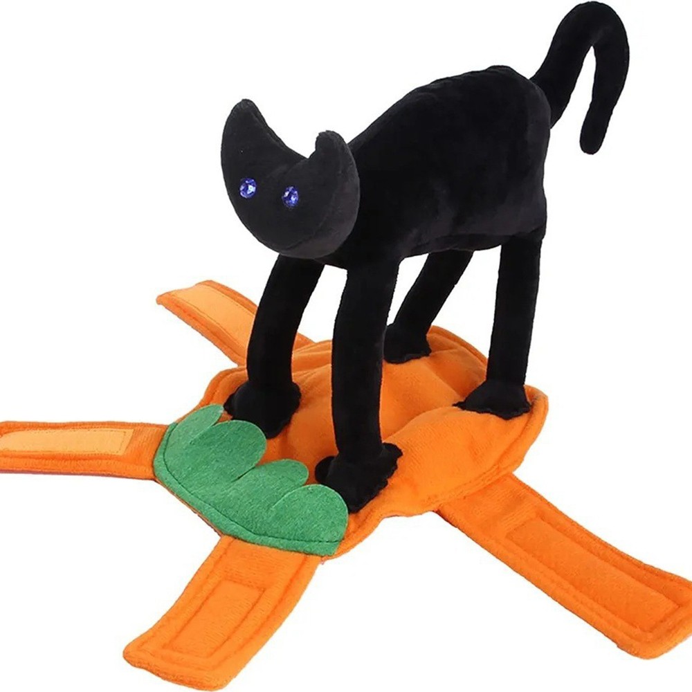 Halloween Black Cat Costume for Dog Funny Pet Dog Cosplay Costume
