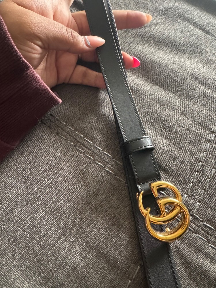 Authentic Gucci Marmont Belt Size 80 Fits 25-28 Inch Waist