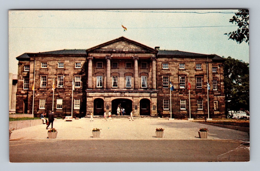 Canada- Prince Edward Island Charlottetown Provincial Building Vintage Postcard