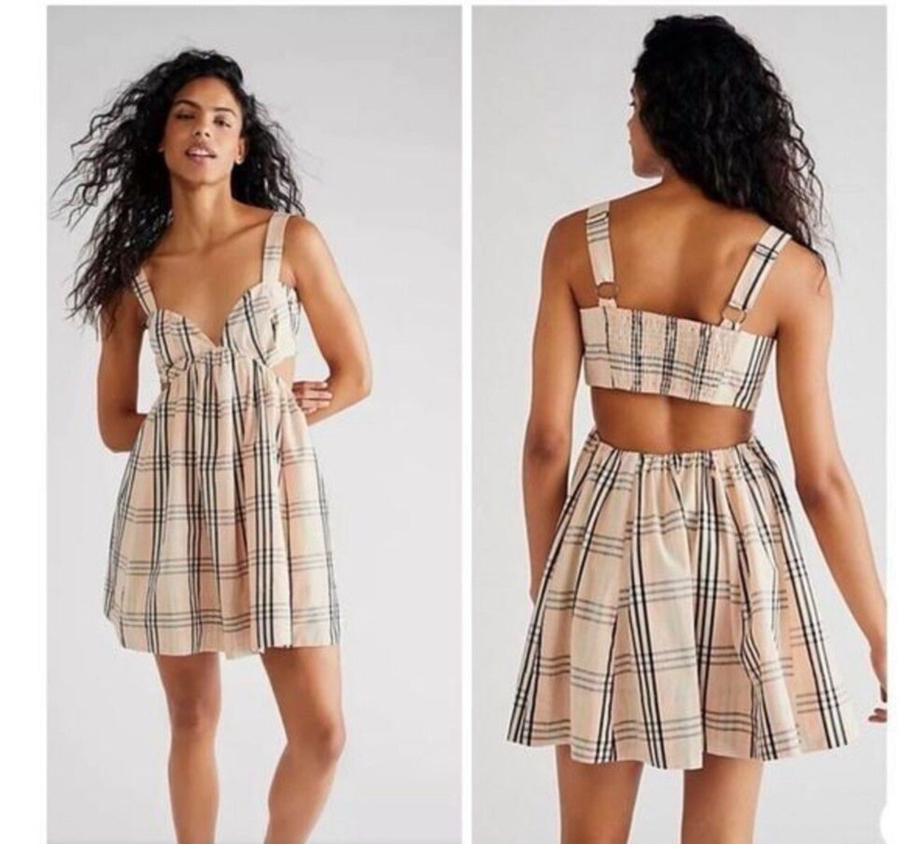 Free People Bridget Mini Dress Size L New With Tags