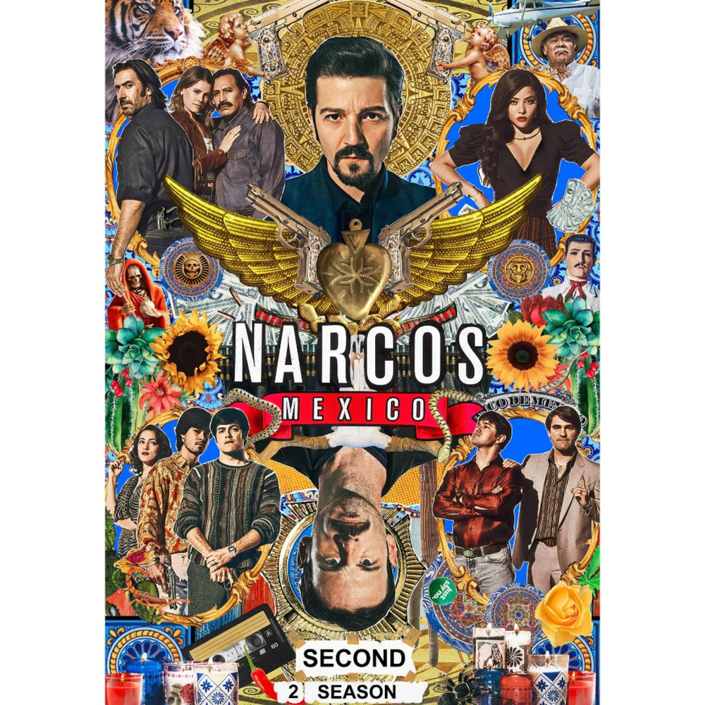 Narcos Mexico SEPARATED Seasons 1 2 3 TV Series FULL HD DVD High Quality Audio