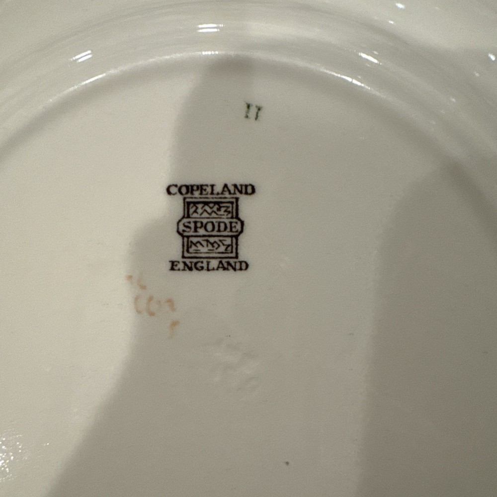 Spode Christmas Tree Dinner Plates 10 3/8