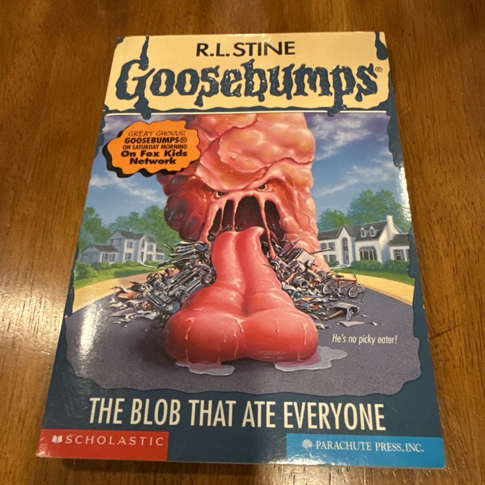 Goosebumps #55 The Blob That Ate Everyone by R.L. Stine FIRST PRINT 1997 1ST