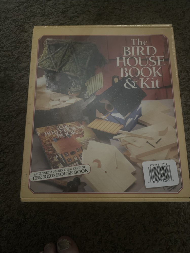 New Sealed The Bird House Book & Kit Includes A Full-Color Copy Of Book #12311