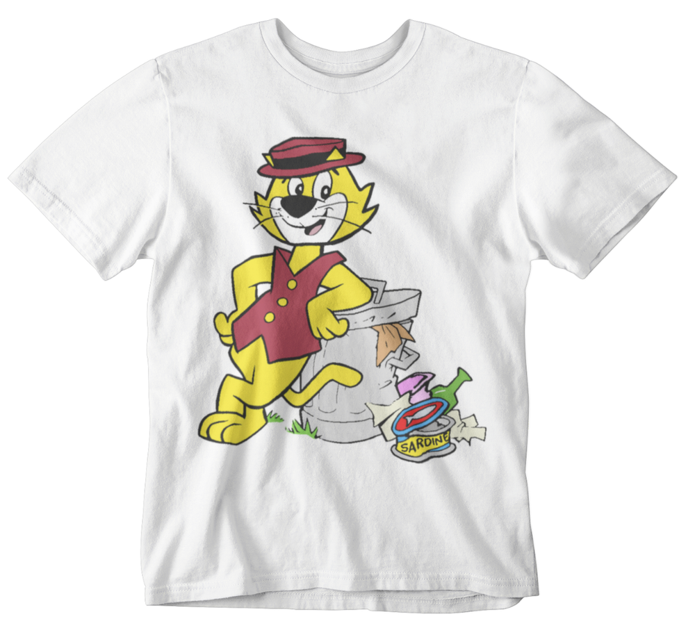 Top Cat cartoon VTG white T-shirt Unisex All sizes 2F121