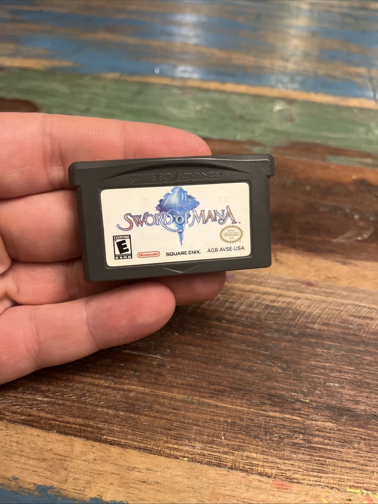 Sword of Mana (Nintendo Game Boy Advance, 2003) GBA SP TESTED!