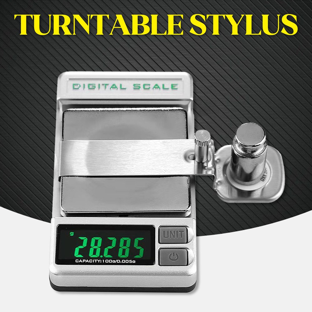 FOR  Audio Record-Level Turntable Stylus NewTracking Force Gauge/Scale