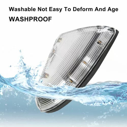 For 09-14 Dodge Ram 1500 2500 Passenger Mirror Turn Signal Puddle Light Lamp
