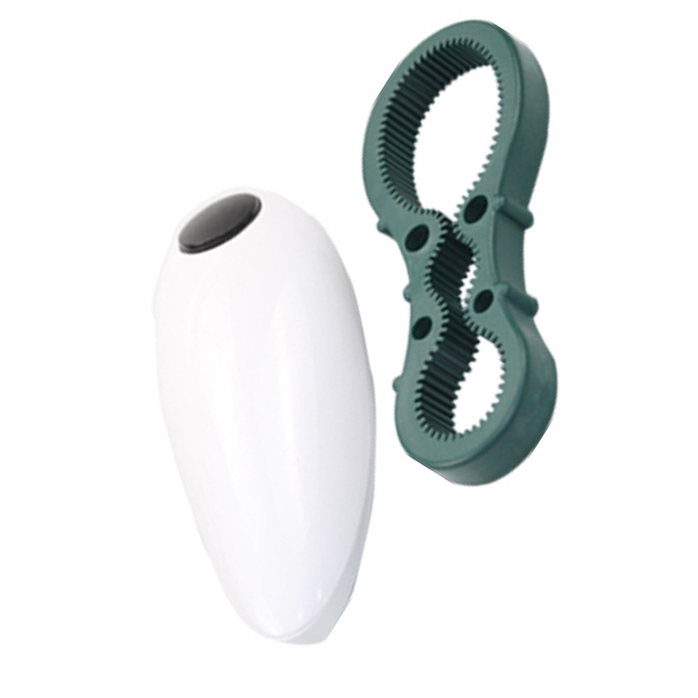 ABS & Stainless Steel Electric Can Opener with Built-in Bottle Opener-image