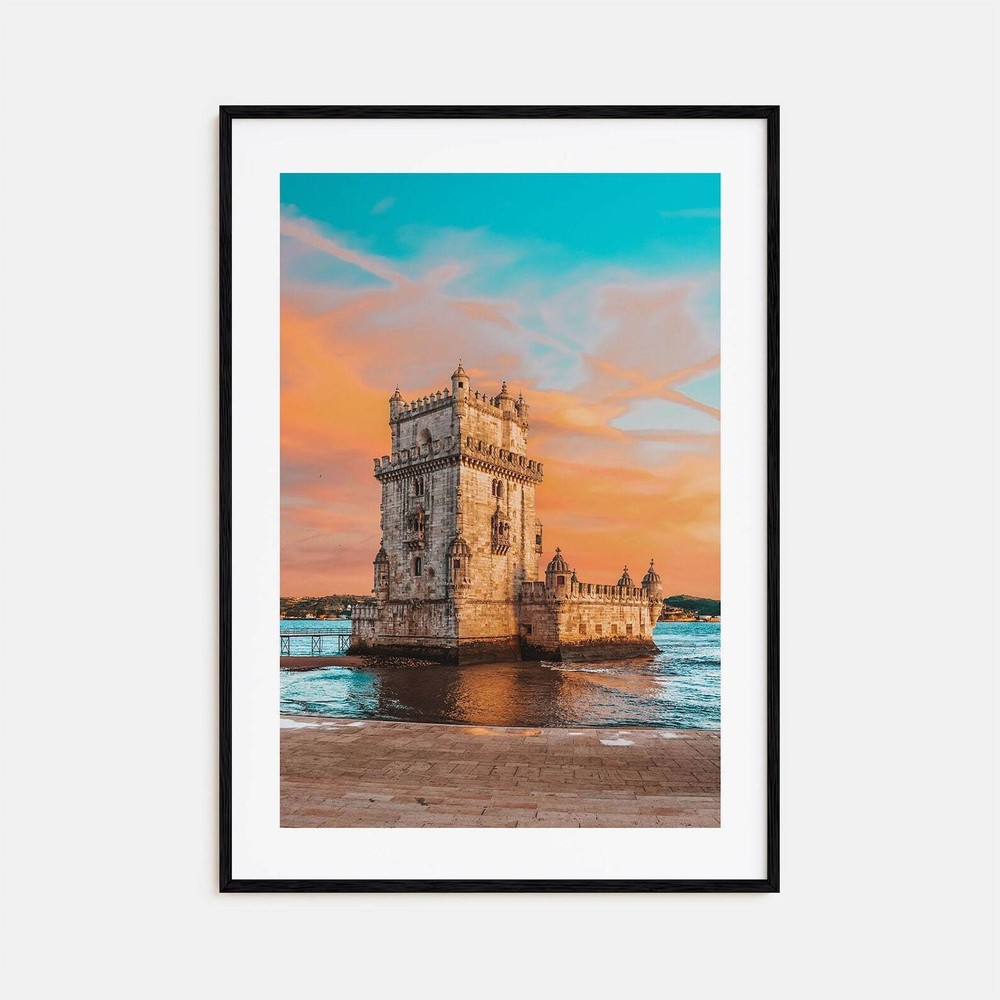 Lisbon Colorful Poster Print No 3 Lisbon Photo Wall Art Lisbon Wall Decor