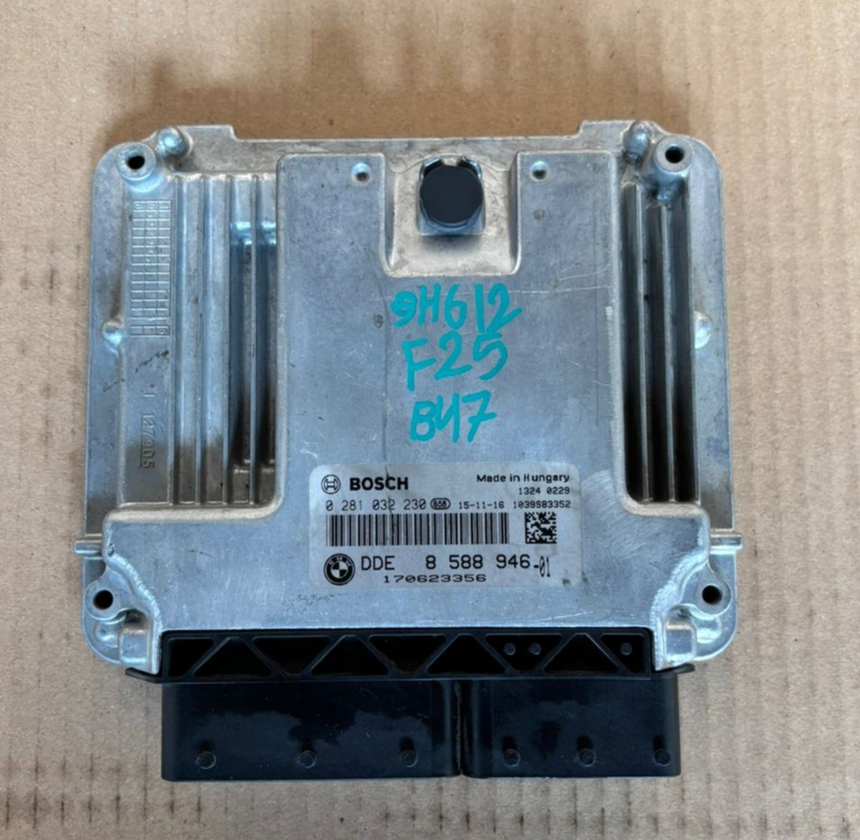 BMW  OEM   X3 F25 X4 F26 2.0D DIESEL ECU ONLY  DDE BOSCH 0281032230 8588946