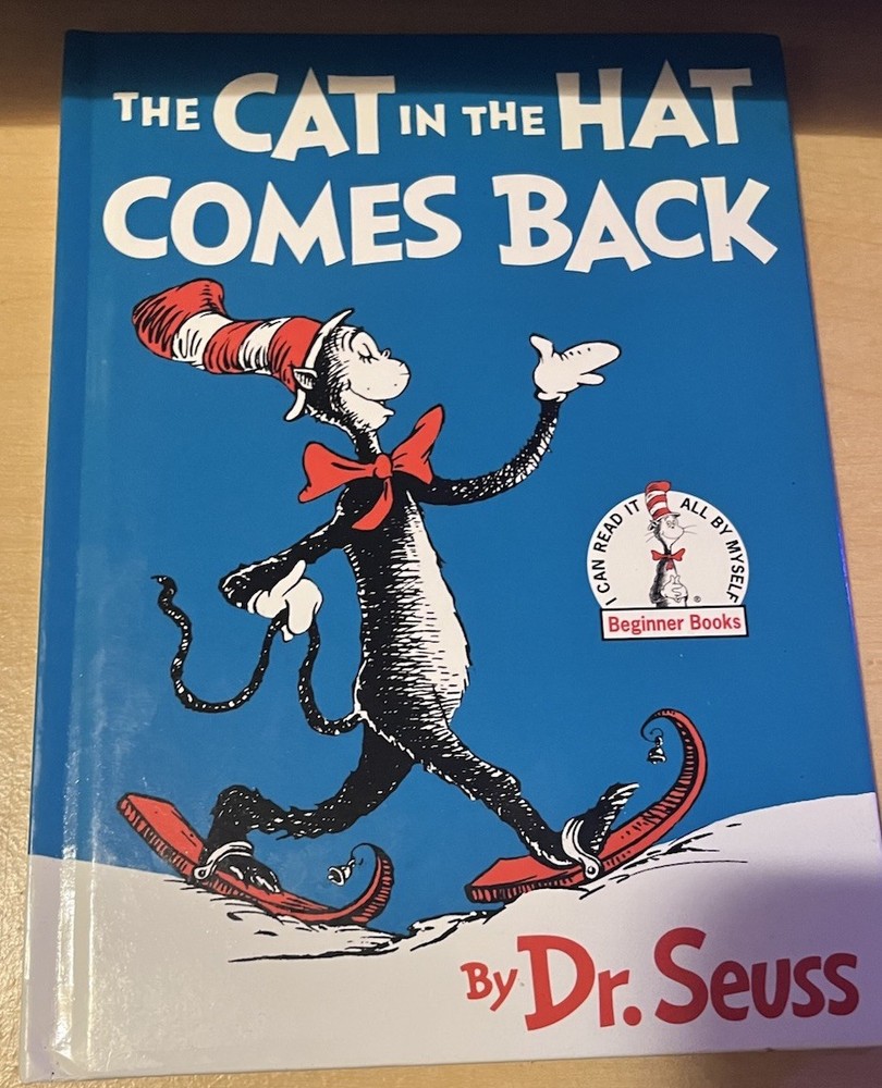 The Cat in the Hat Comes Back by Dr. Seuss Hardcover Picture Book Ages 4-8