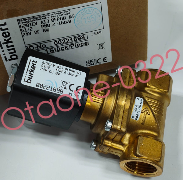 1PCS NEW Burkert 00221898 solenoid valve Fast delivery Via Fedex/DHL