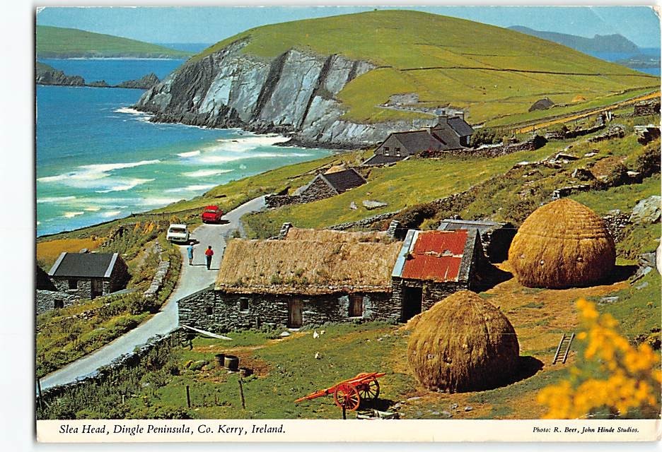 Postcard Slea Head Dingle Peninsula Ireland
