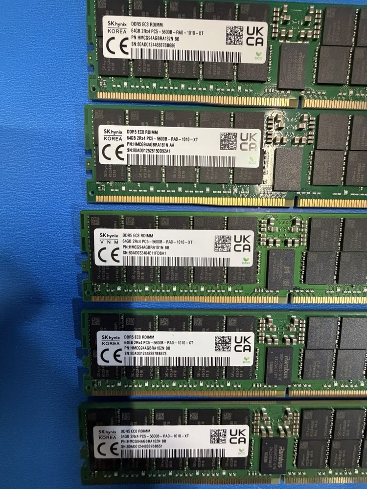 sk hynix 64gb 2Rx4 PC5 5600B RAO 1010 XT