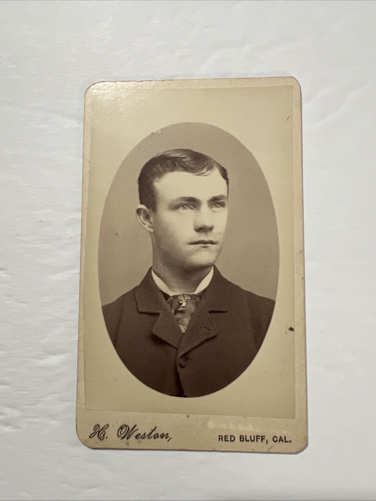 VTG CDV Photo George Martin Red Bluff California