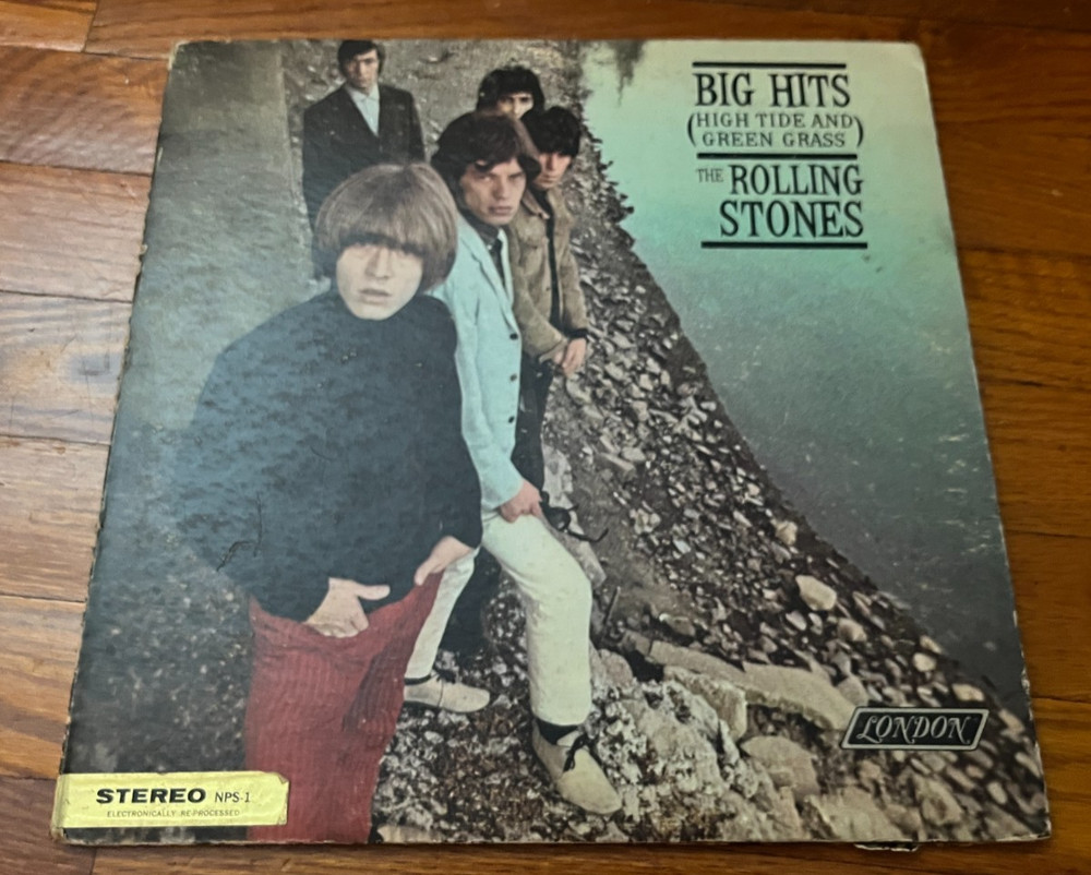 THE ROLLING STONES Big Hits (High Tide & Green Grass) ORIGINAL LP VG+