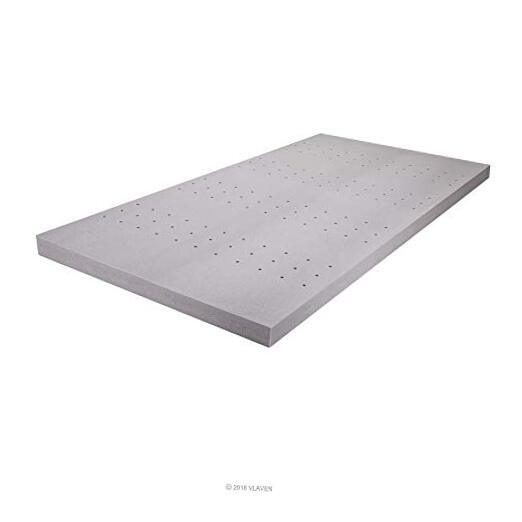3-Inch-Pad, Mattress Topper, Black Twin