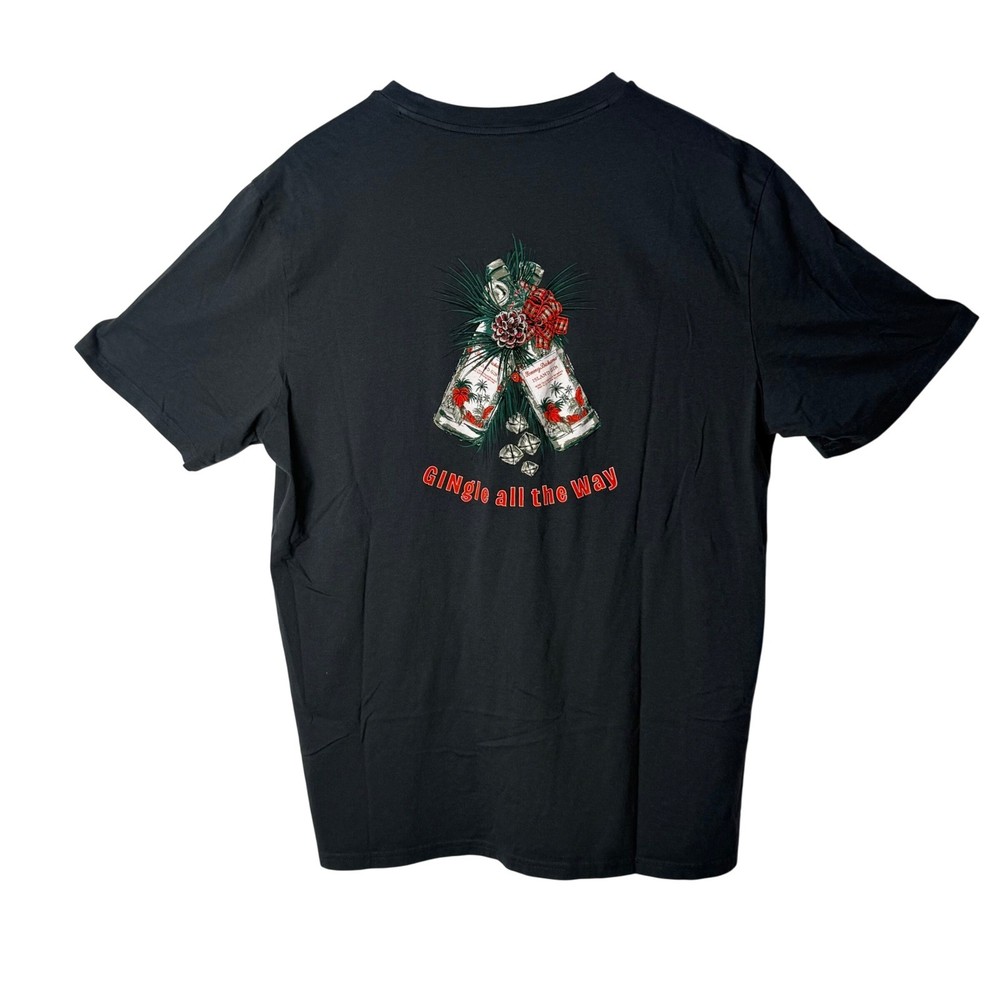 Tommy Bahama Mens Gingle All The Way Island Gin Graphic T-Shirt Size Large