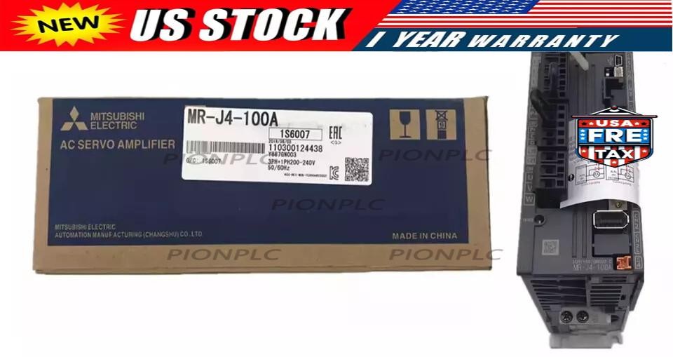 Mitsubishi AC Servo Drive MR-J4-100A New In Box Fast Ship 1PCS