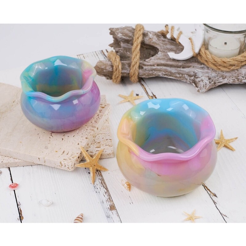 Fish Silicone Mold Crystal Epoxy Resin Casting Flowerpot Candlestick Mould