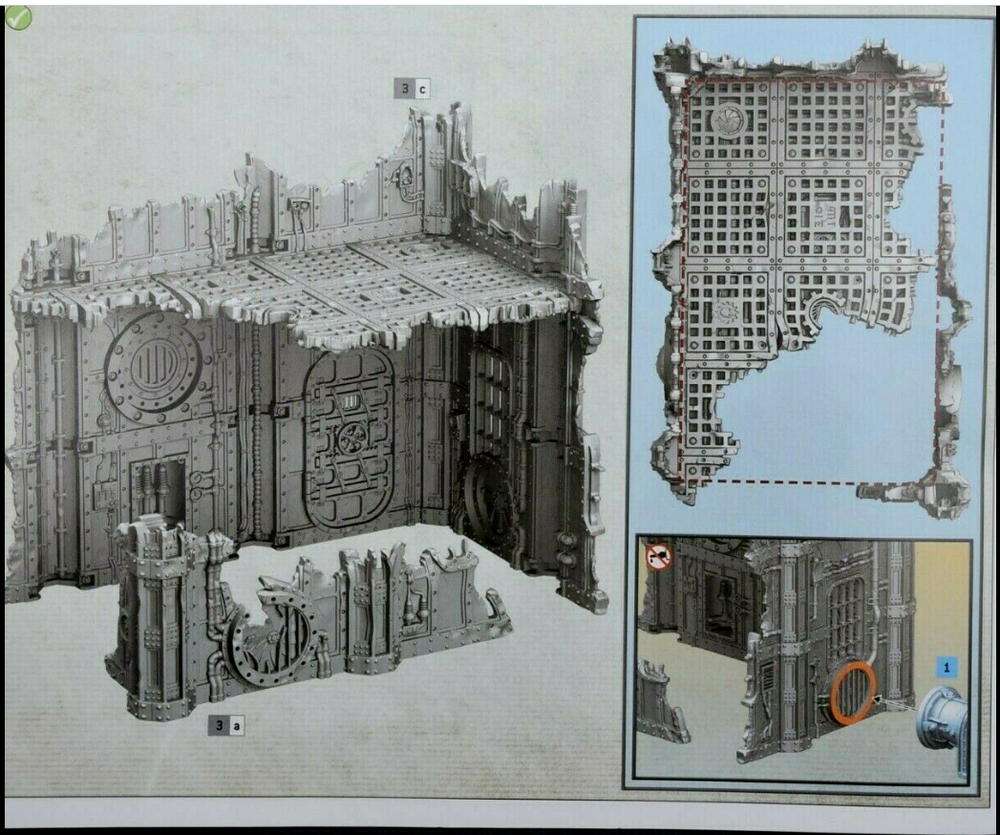 Storage Fane A Warhammer 40K Terrain Ruins Manufactorum Indomitus Hivestorm