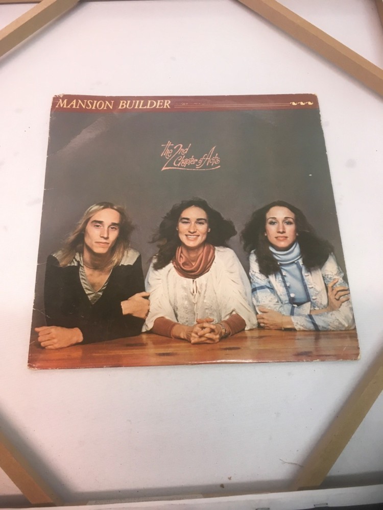 Xian Rock LP- The 2nd Chapter of Acts – Mansion Builder VG+ LP 1978 Sparrow