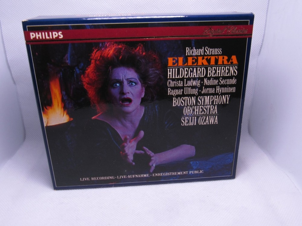 Richard Strauss - Elektra CD 1989 Live Opera Philips 422 574-2 PH2