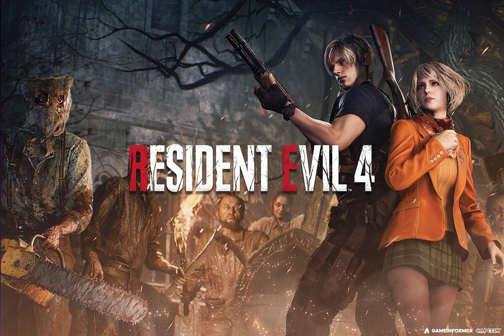 Resident Evil 4 Remake Game Poster Wall Decor Art Print Canvas Poster