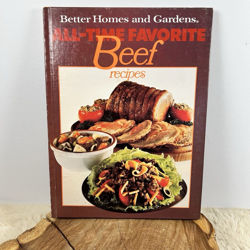 Vintage Better Homes & Gardens All Time Favorite Beef Recipes