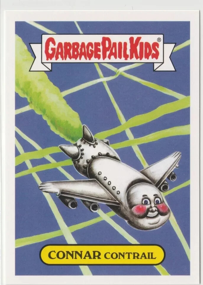 Connar Contrail 1b Garbage Pail Kids GPK 2017 Adam-geddon Series Card