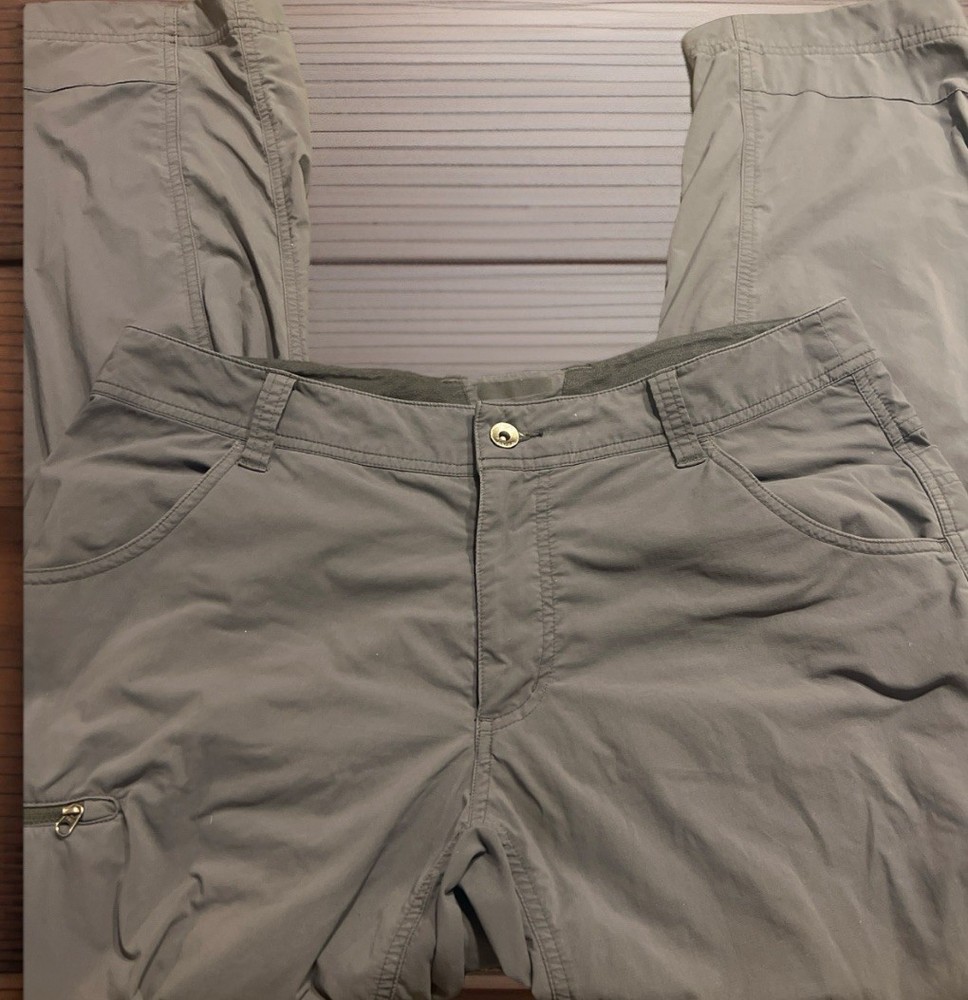 Marmot Hiking Pants Mens Gray Lightweight Outdoor Trail Utility Pants