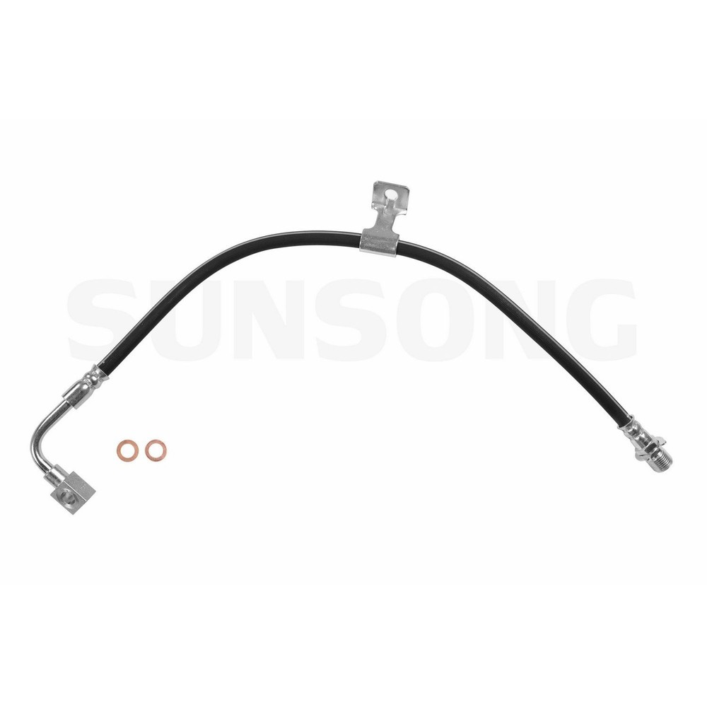 Sunsong 2201105 Brake Hydraulic Hose For Select 74-91 Chevrolet GMC Models