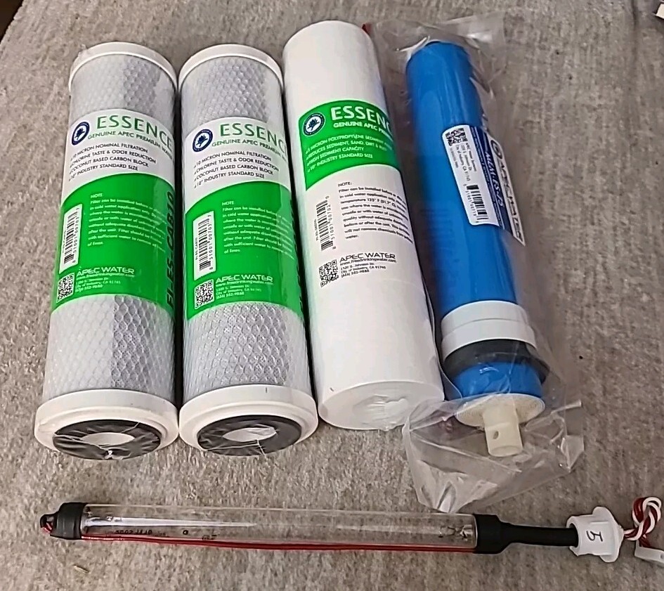 APEC FILTER-MAX-ESUV-SSV2 75 GPD Complete Replacement Filters For ROES-UV75-SS