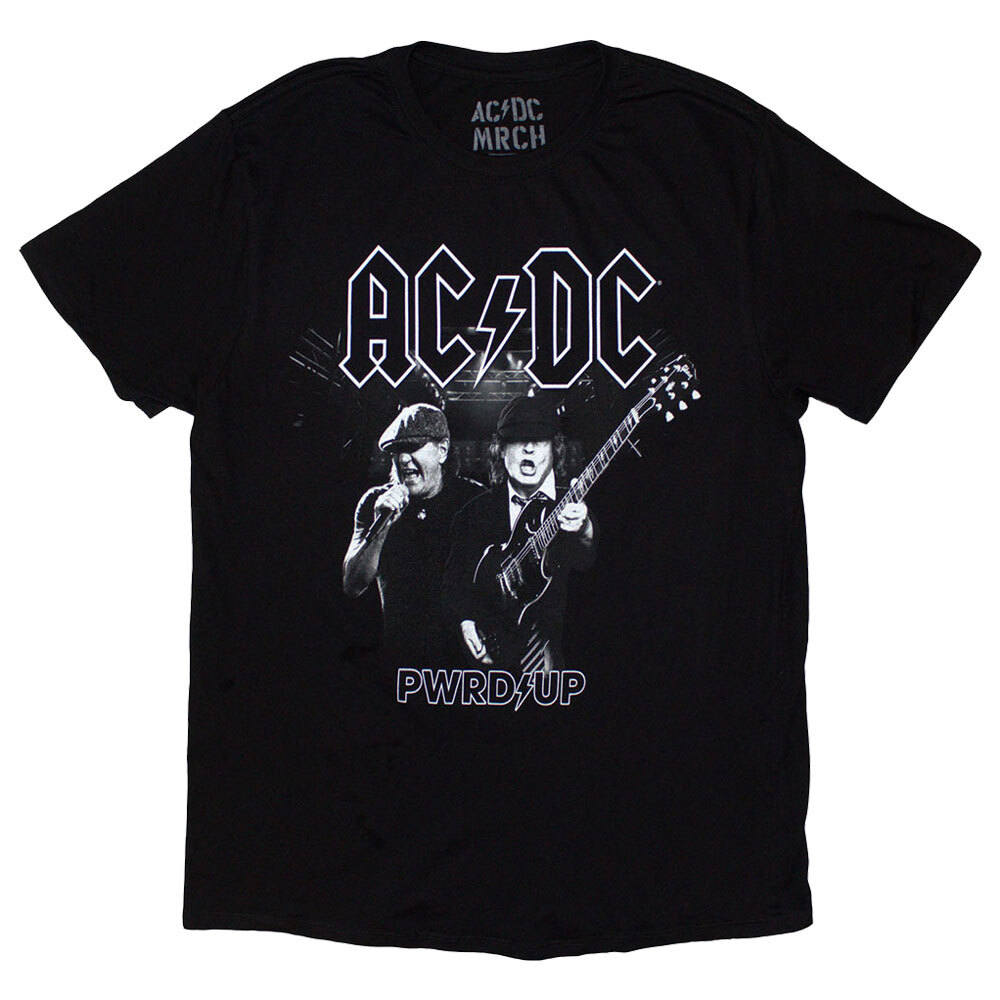 AC/DC PWRD UP B&W Photo EU Tour 24 T Shirt