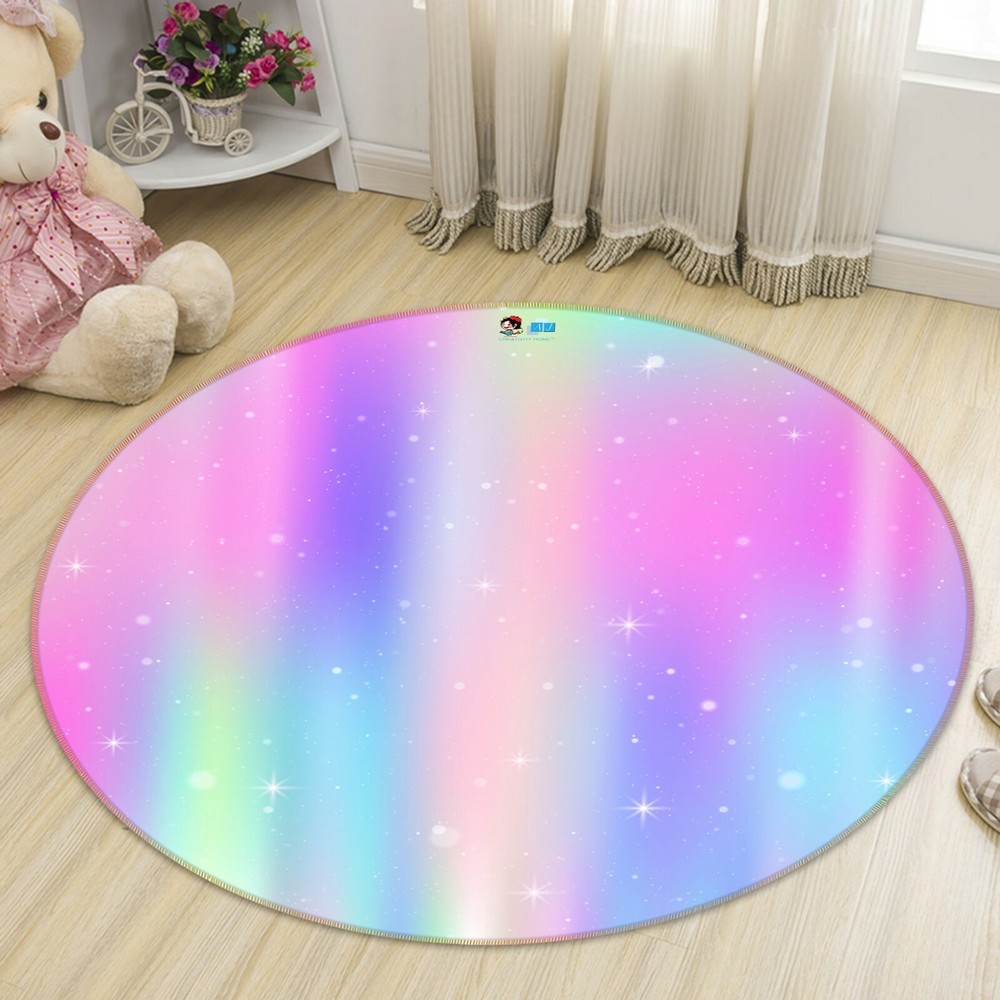 3D Dream Rainbow NAO4446 Game Rug Mat Elegant Photo Carpet Mat Fay