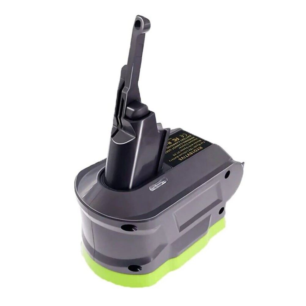 Ryobi 18V to Dyson V7 V8 Battery Adapter for Cordless Vacuums  