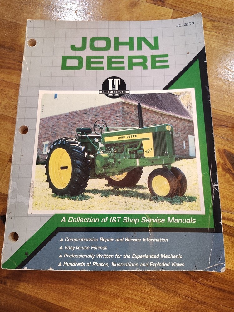 John Deere JD-201 I & T Shop Service Manual 1989 Series 40 320 330 420 430 440