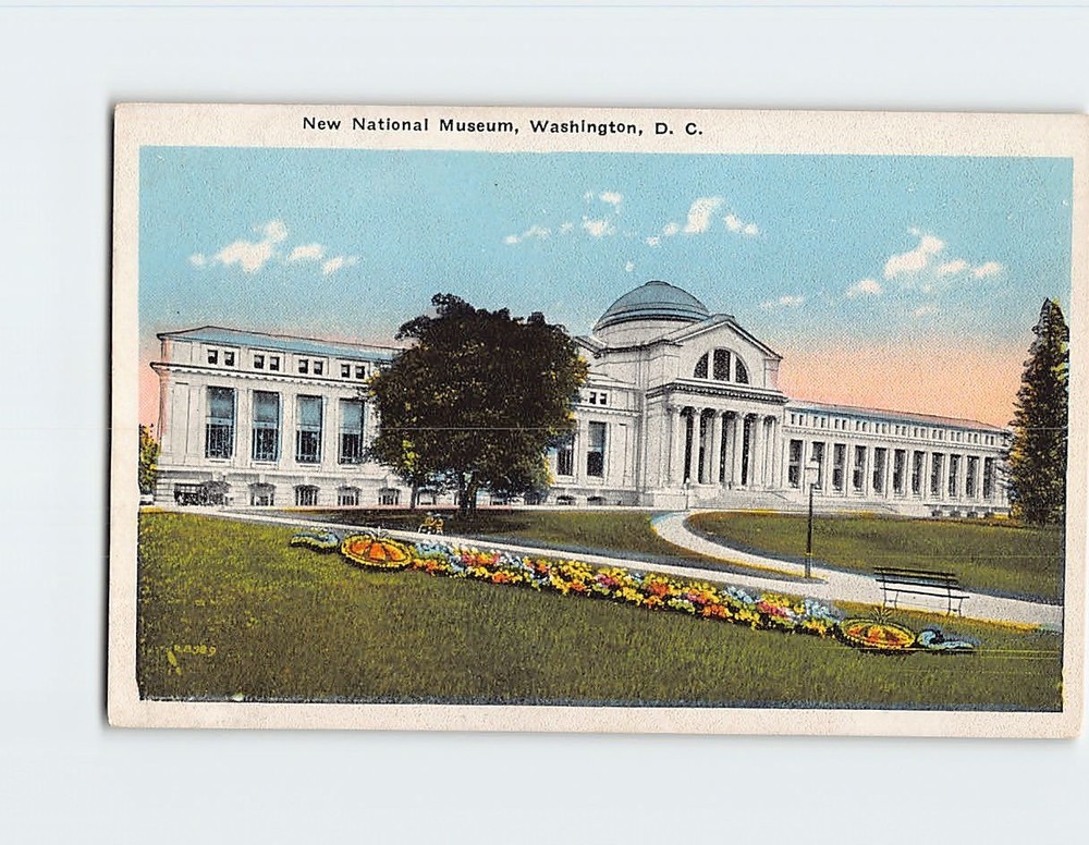 Postcard New National Museum Washington DC