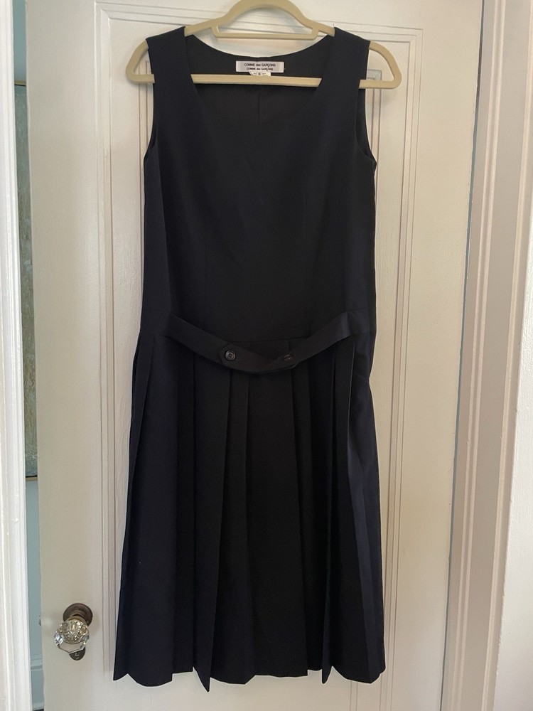 Rare Comme Des Garçons Navy Jumper Dress