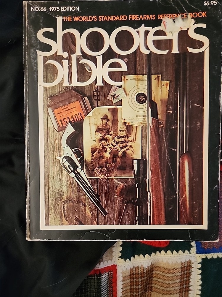 Shooters Bible No 66 1975 Edition Firearms and Sporting Good Reference Book