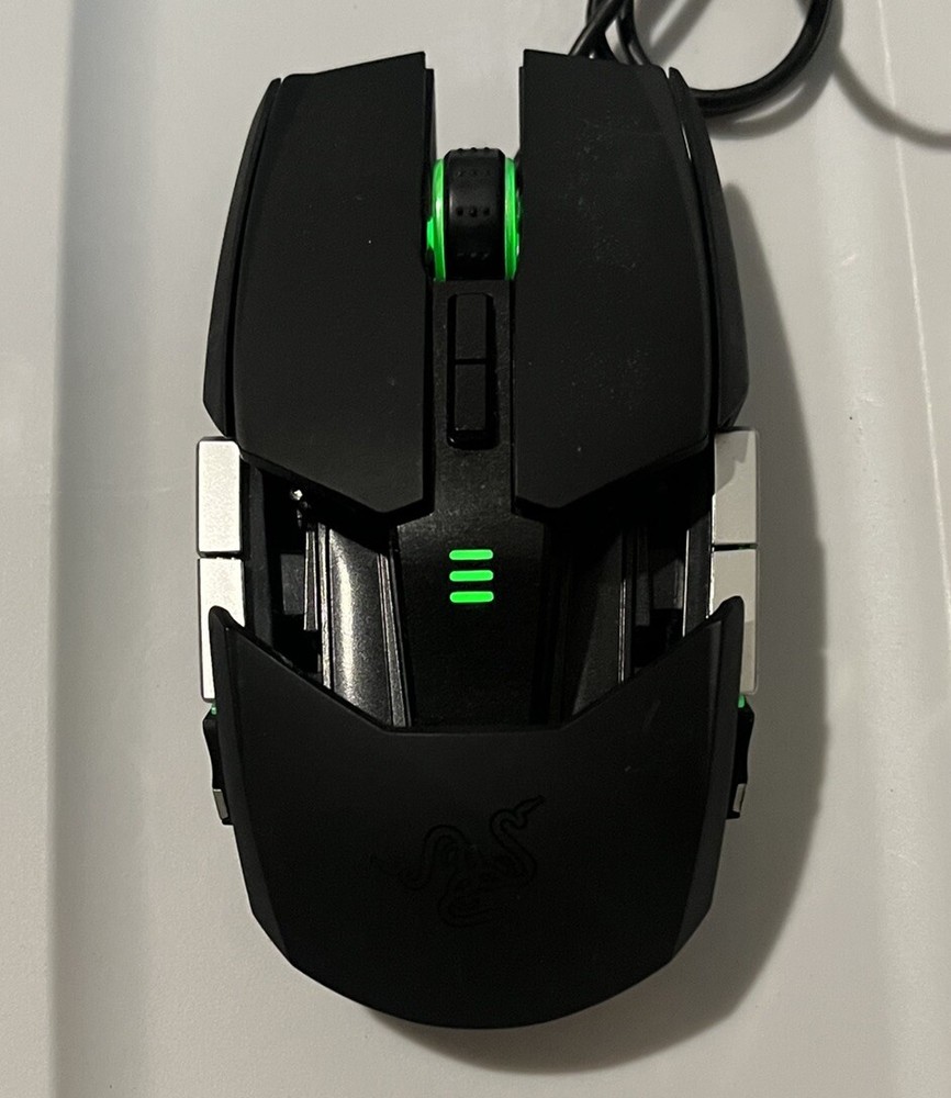 Razer Ouroboros Adjustable Gaming Mouse RC30-00770300 Missing Wireless Receiver