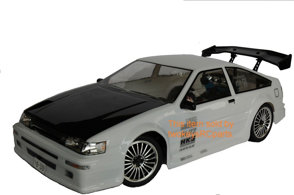 1:10 RC Clear Lexan Body Shell -Toyota AE86 Levin 200mm suit race touring,drift